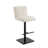 Dukes Bar Stool  -  Boucle Sand