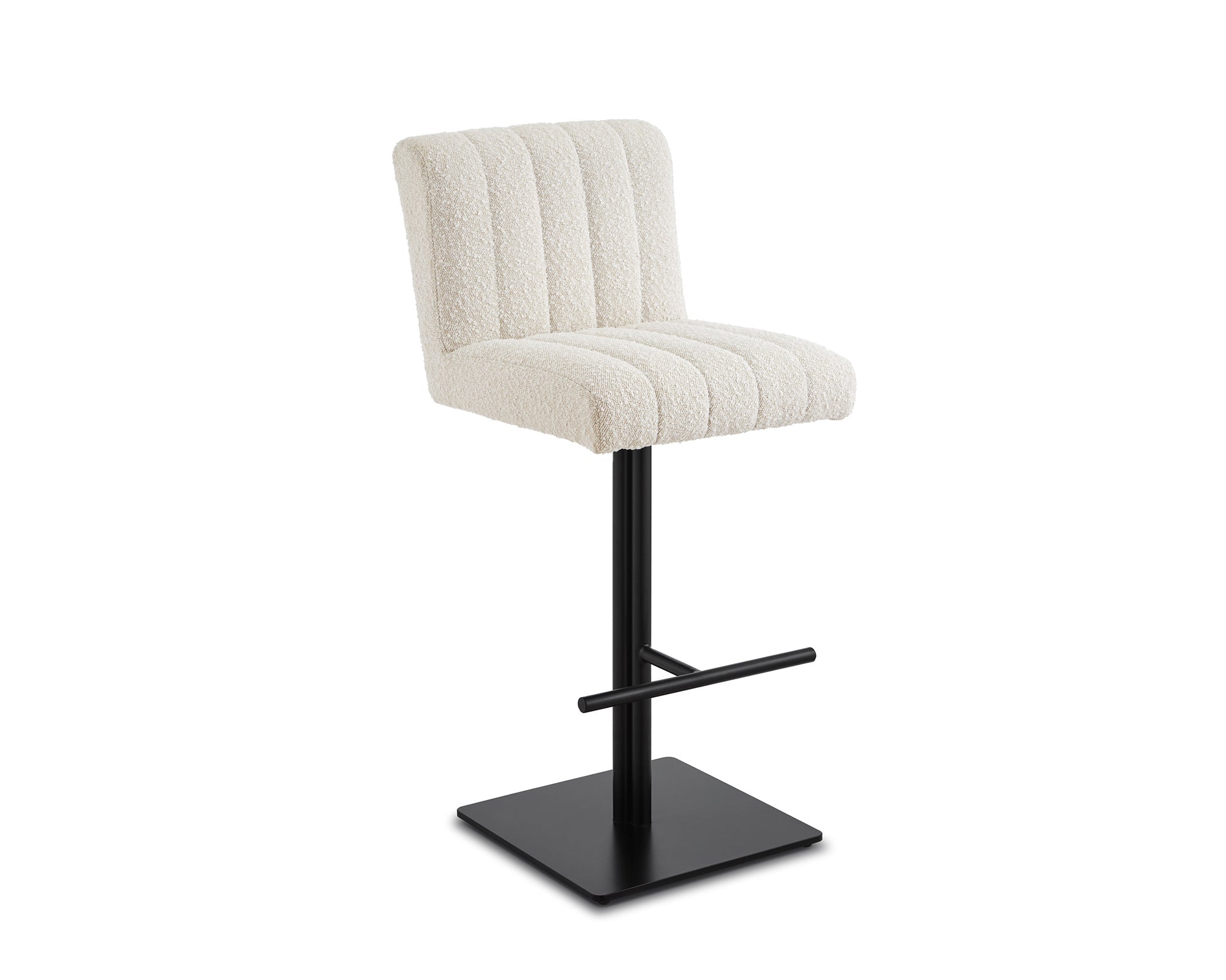 Dukes Bar Stool  -  Boucle Sand