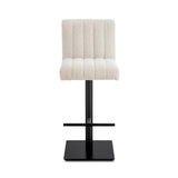Dukes Bar Stool  -  Boucle Sand