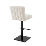 Dukes Bar Stool  -  Boucle Sand
