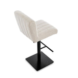 Dukes Bar Stool  -  Boucle Sand