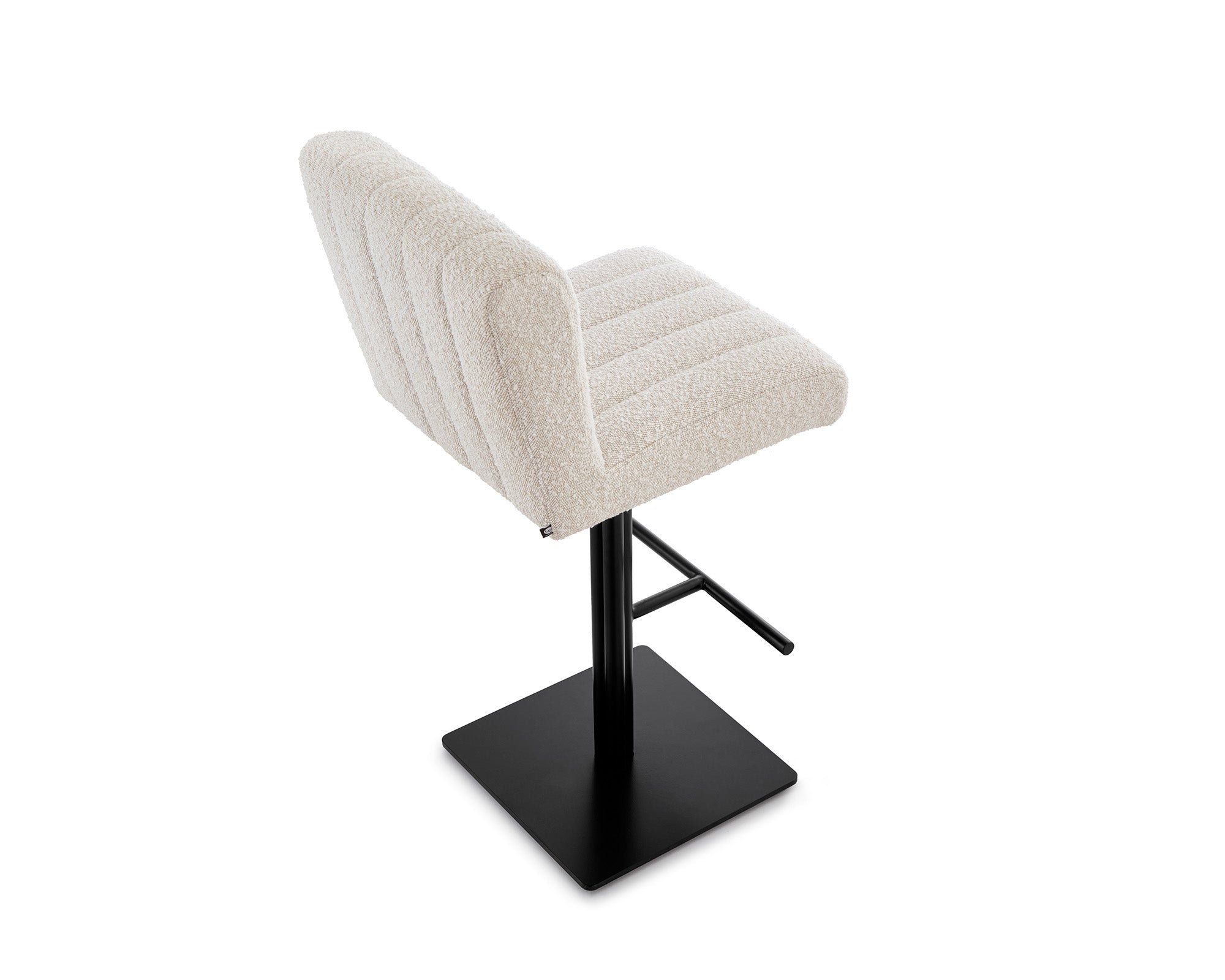 Dukes Bar Stool  -  Boucle Sand
