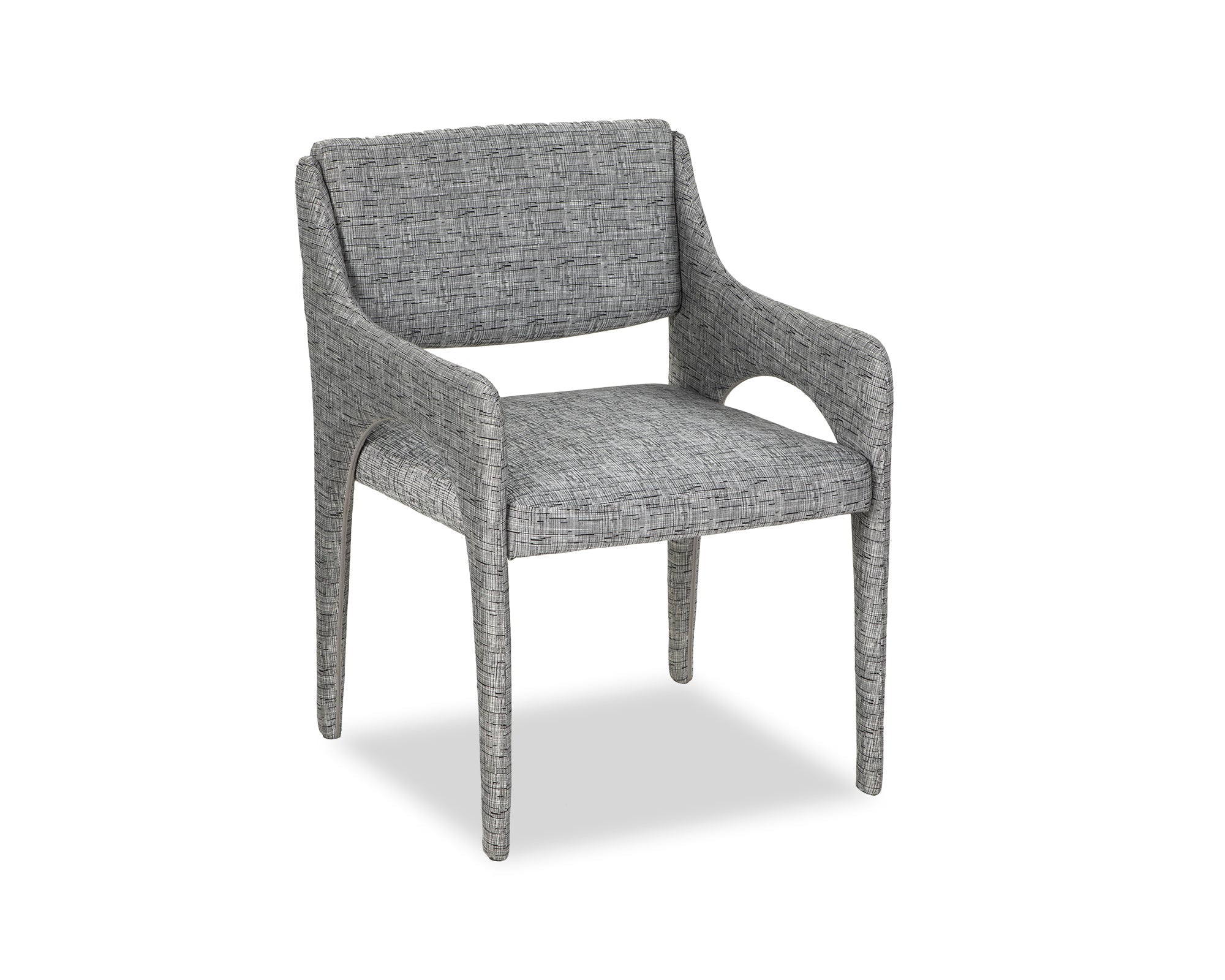 Liang & Eimil Godard Dining Chair in Artesan Black and White - Excess Stock