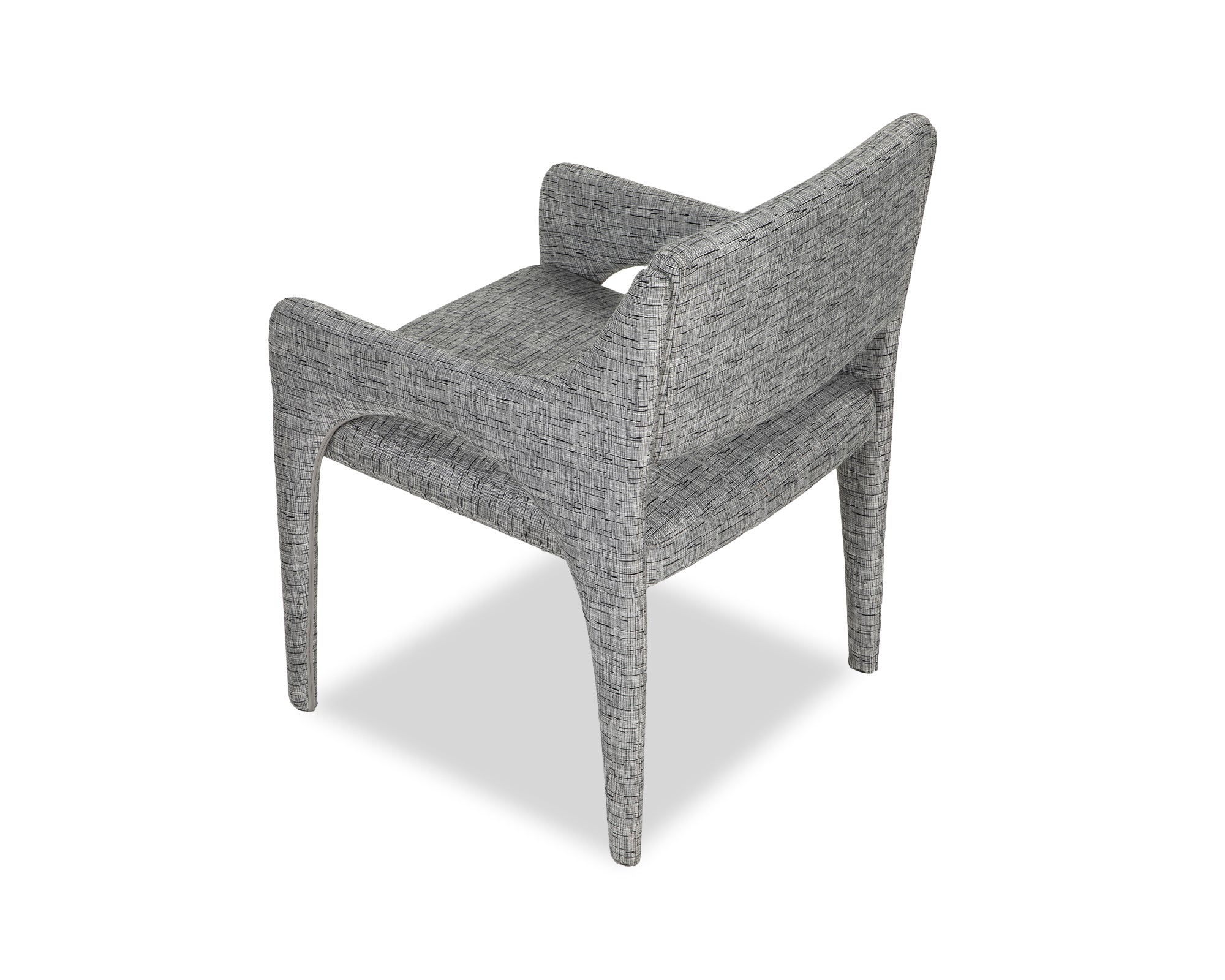 Godard Dining Chair  -  Artesan Black/White