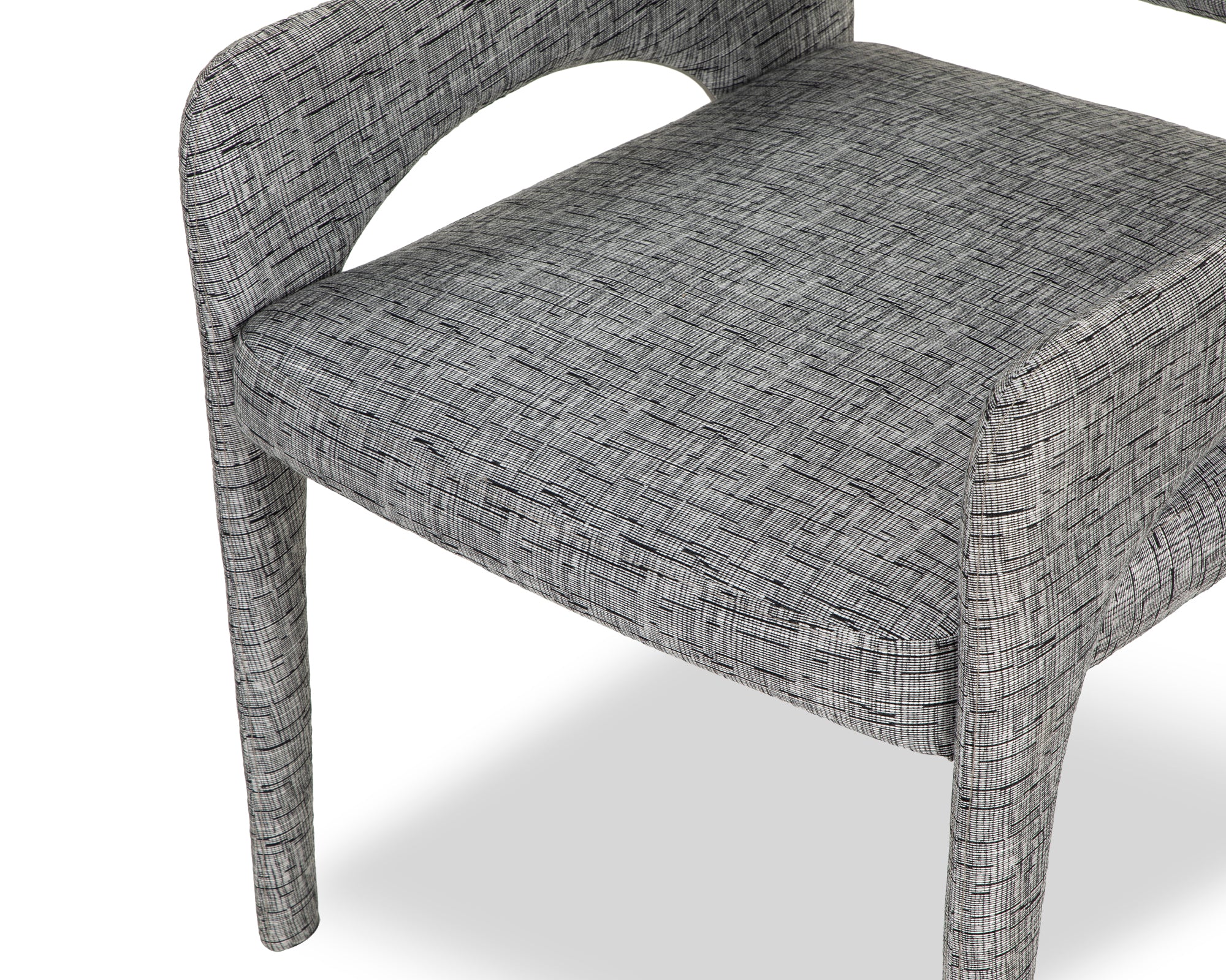 Godard Dining Chair  -  Artesan Black/White