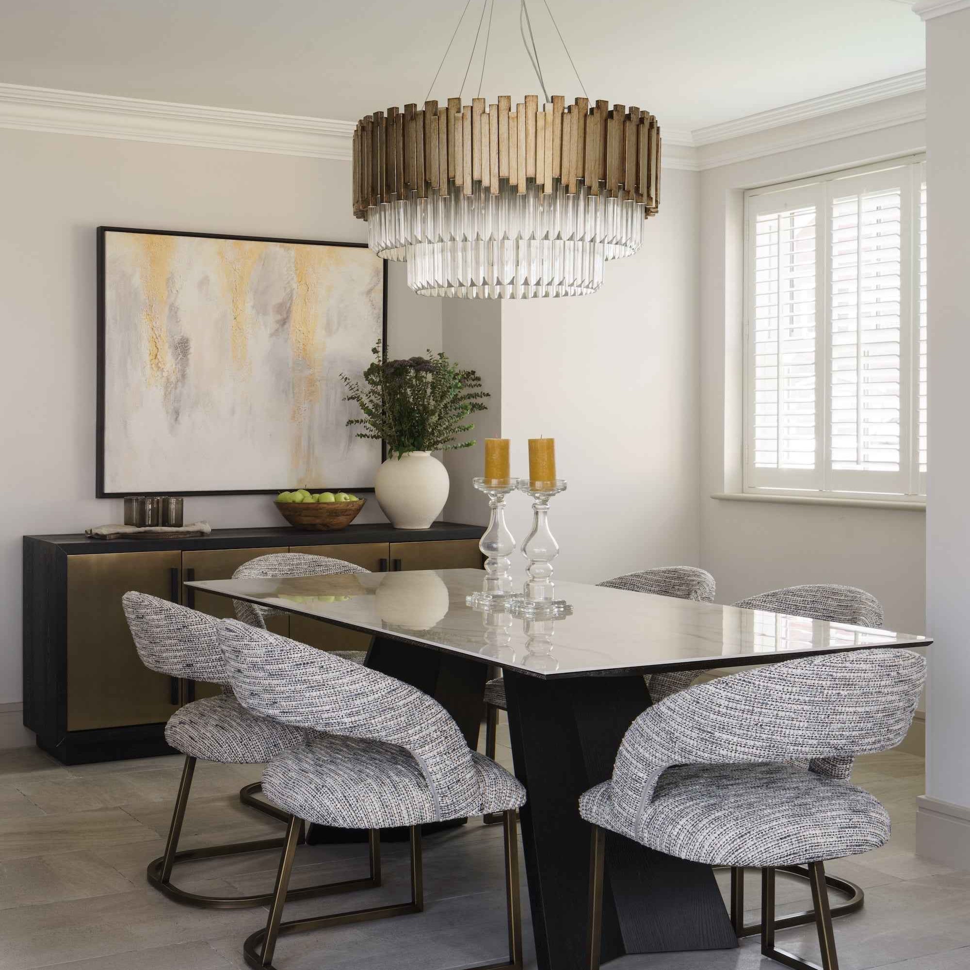 Alfie Dining Chair - Sherpa Grey
