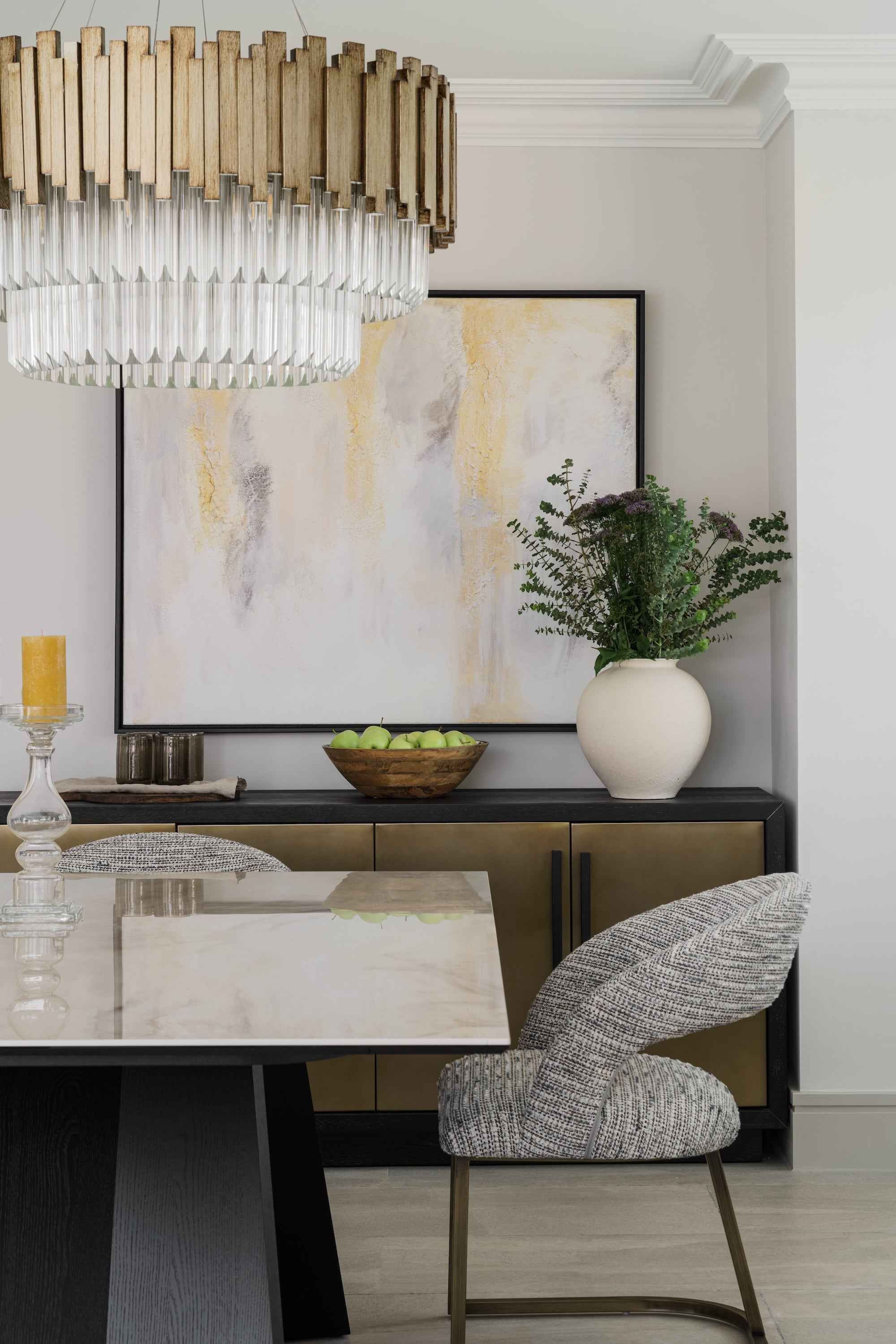 Alfie Dining Chair - Sherpa Grey