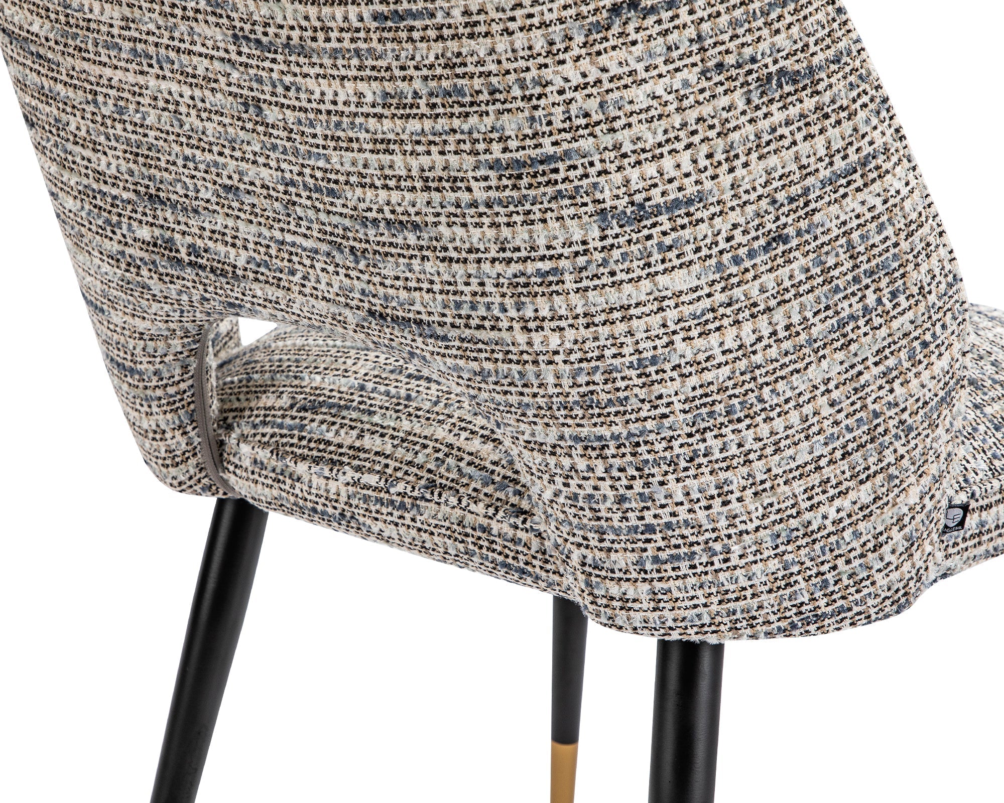 Jagger Dining Chair (set of 2) -  Sherpa Grey