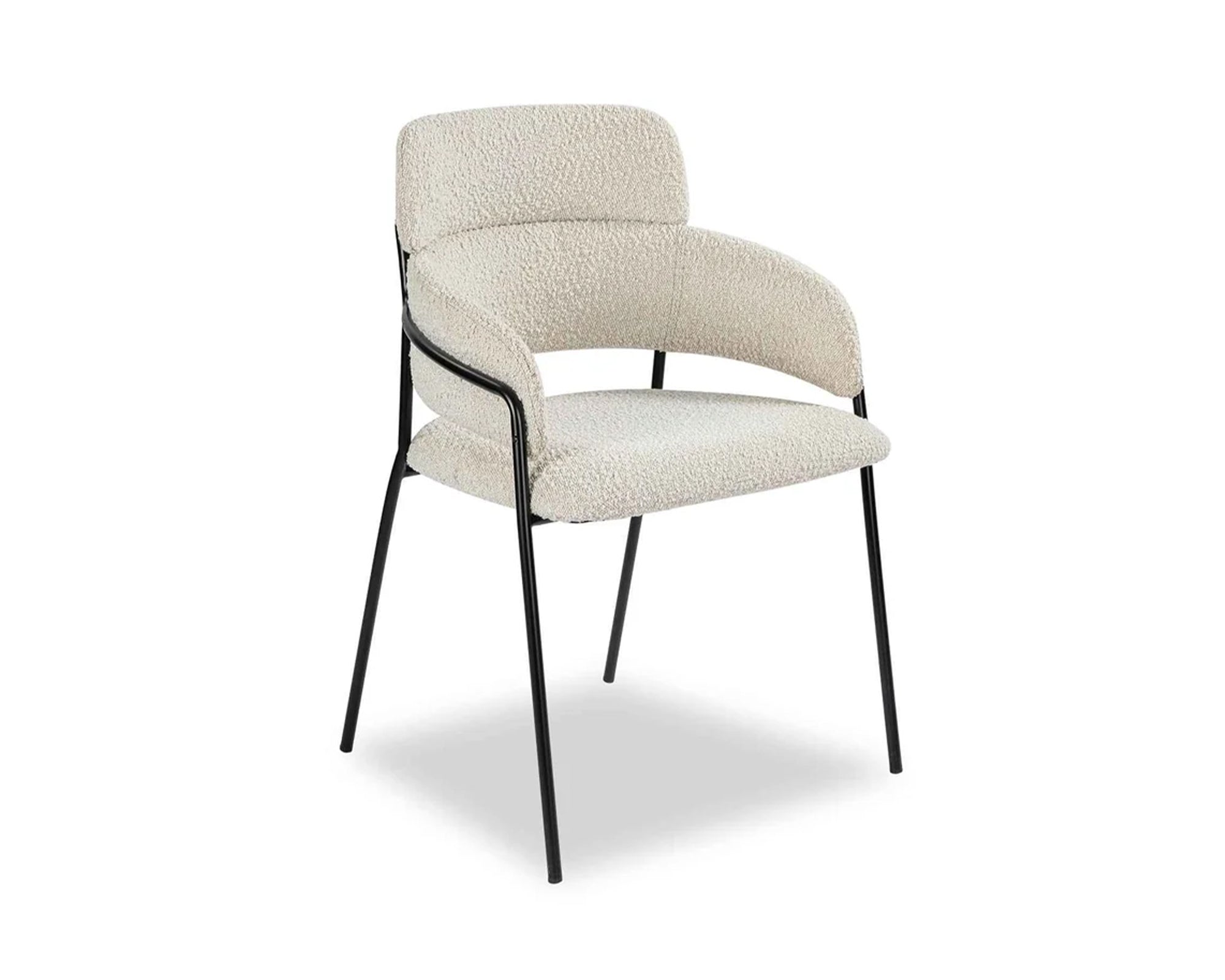 Liang & Eimil Alice Dining Chair with Boucle Sand