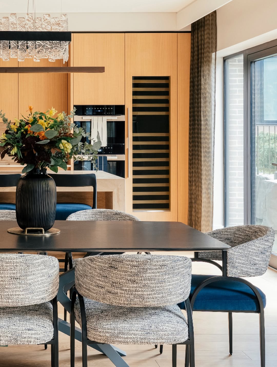 Liang & Eimil Pavilion Dining Chair in Sherpa Grey