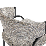 Pavilion Dining Chair  -  Sherpa Grey Fabric