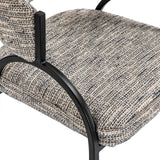 Pavilion Dining Chair  -  Sherpa Grey Fabric