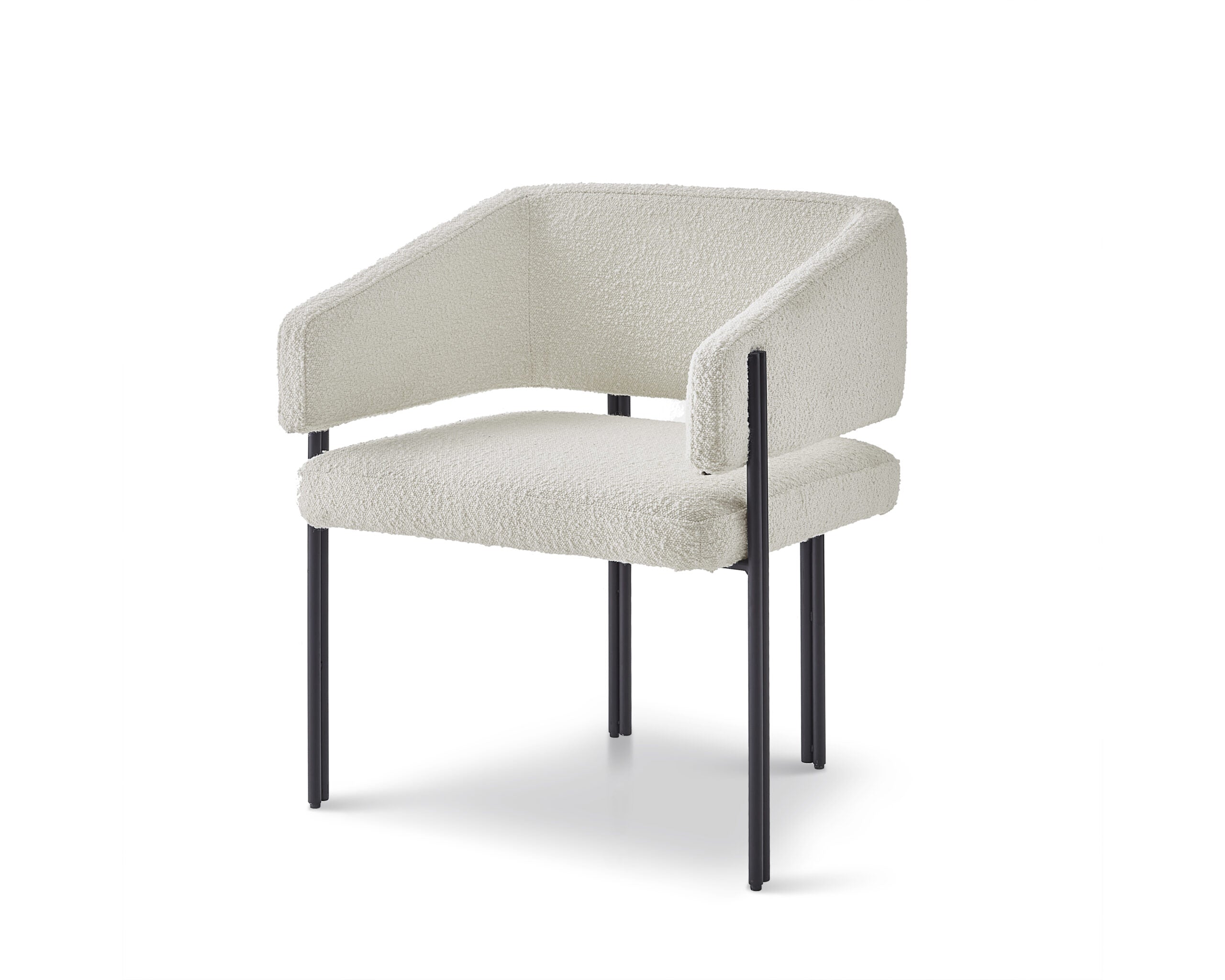 Tatler Dining Chair  -  Boucle Sand