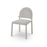 Liang & Eimil Noma Dining Chair – Ripley Grav & Gloss Ivory (Set of 2)