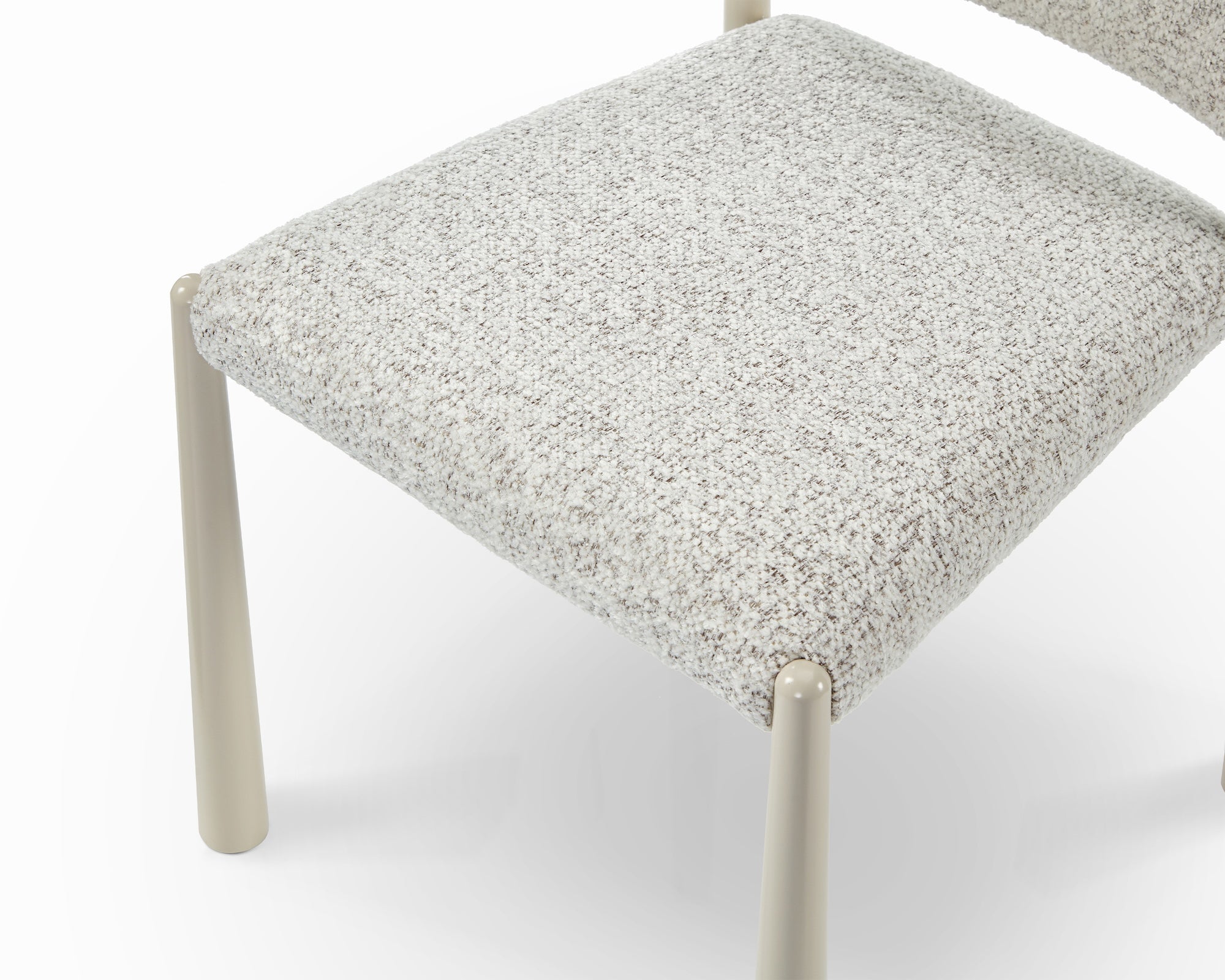 Liang & Eimil Noma Dining Chair – Ripley Grav & Gloss Ivory (Set of 2)