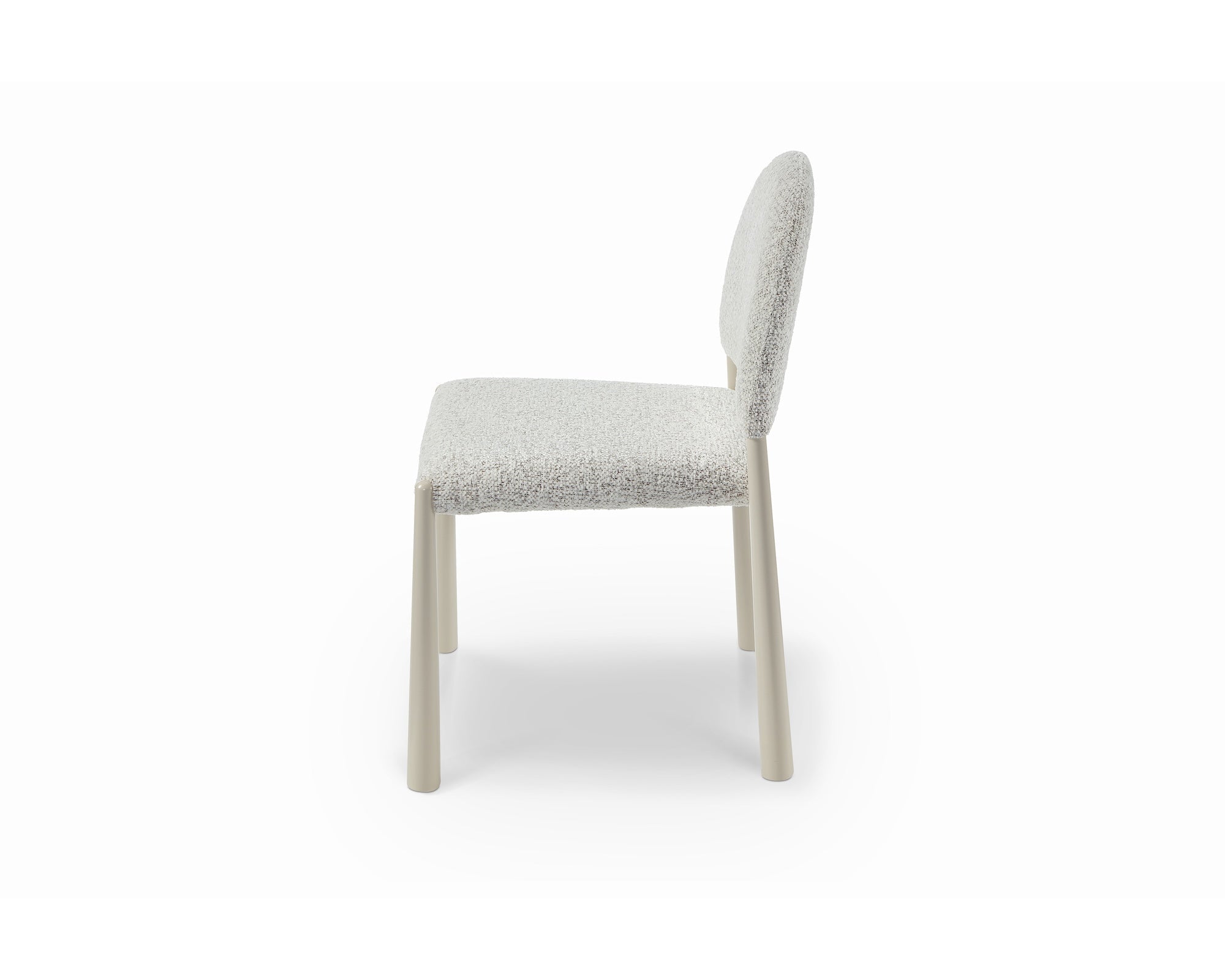 Liang & Eimil Noma Dining Chair – Ripley Grav & Gloss Ivory (Set of 2)