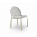 Liang & Eimil Noma Dining Chair – Ripley Grav & Gloss Ivory (Set of 2)