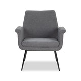 Fiore Occasional Chair  -  Boucle Graphic Grey
