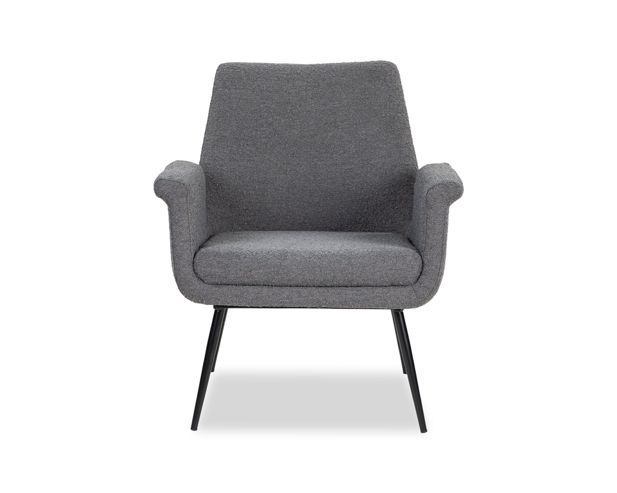Fiore Occasional Chair  -  Boucle Graphic Grey