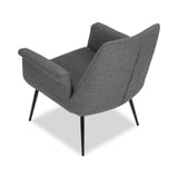 Fiore Occasional Chair  -  Boucle Graphic Grey