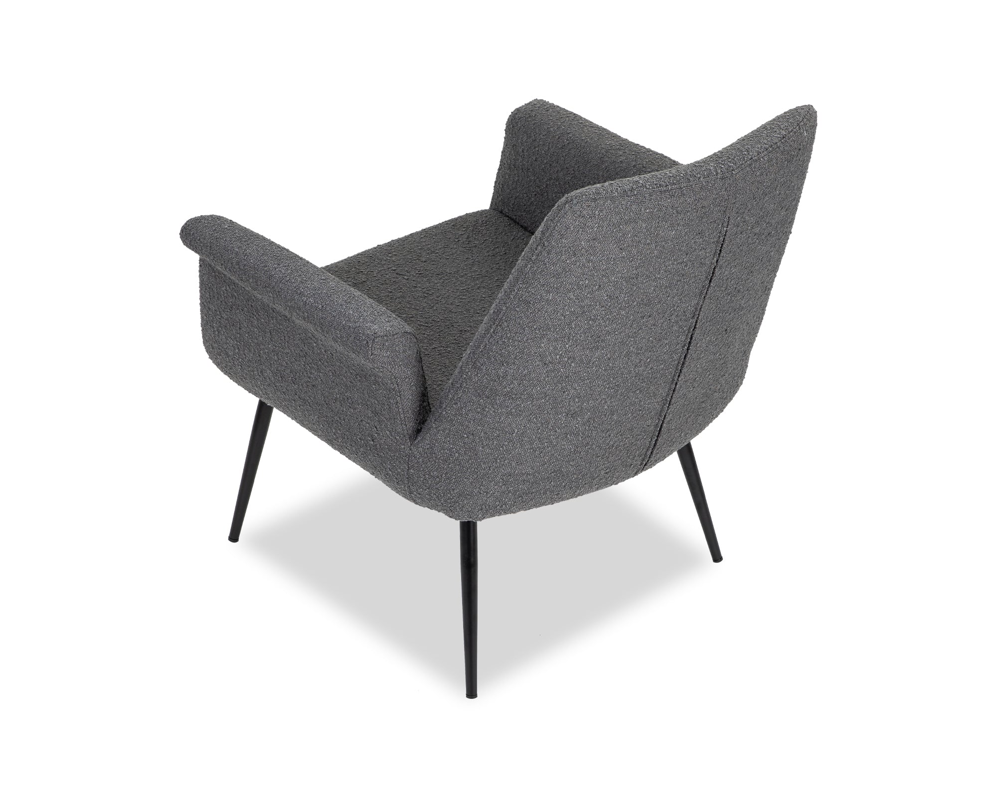 Fiore Occasional Chair  -  Boucle Graphic Grey