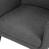 Fiore Occasional Chair  -  Boucle Graphic Grey