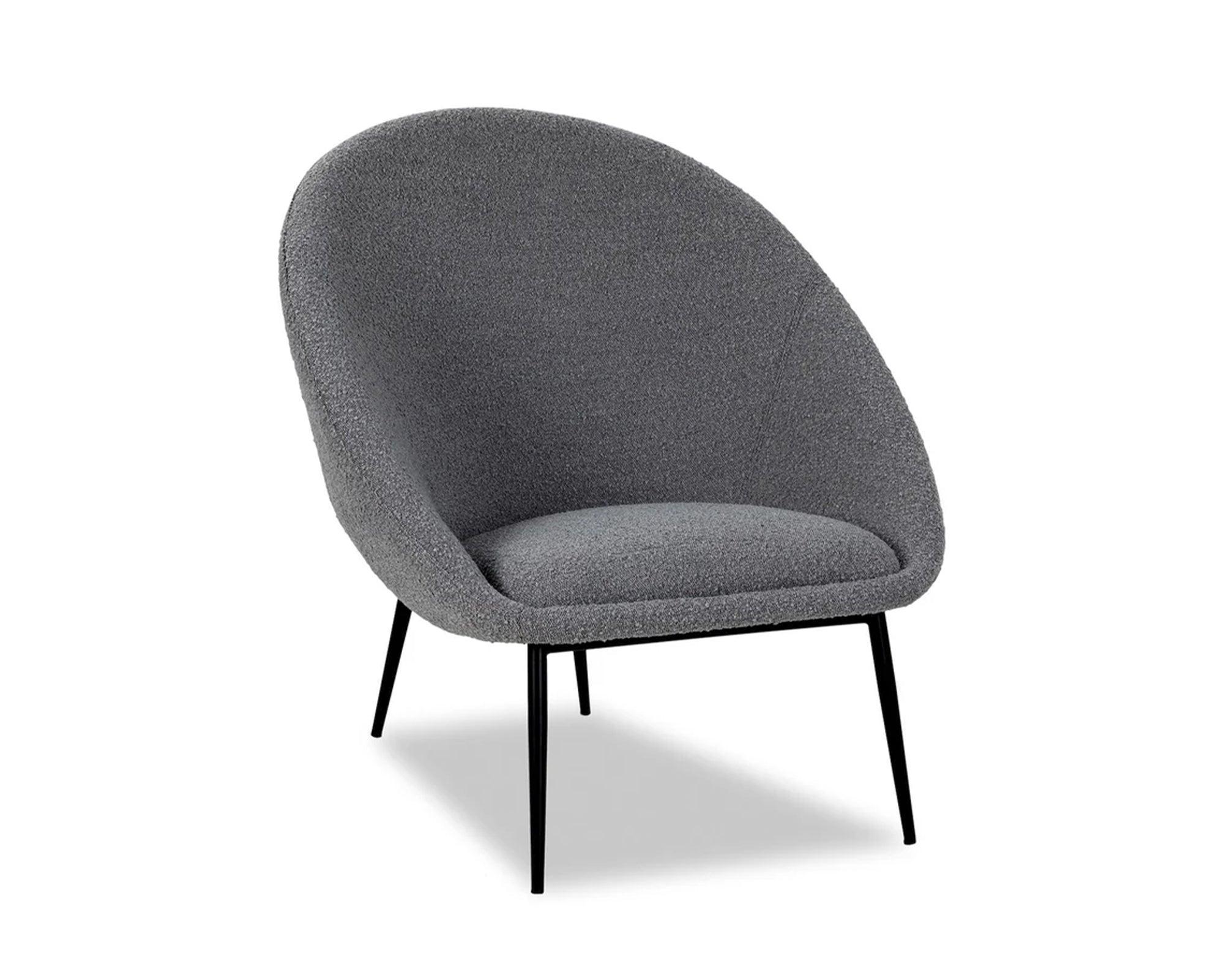 Liang & Eimil Ovalo Occasional Chair - Boucle Grey