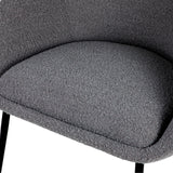 Liang & Eimil Ovalo Occasional Chair - Boucle Grey
