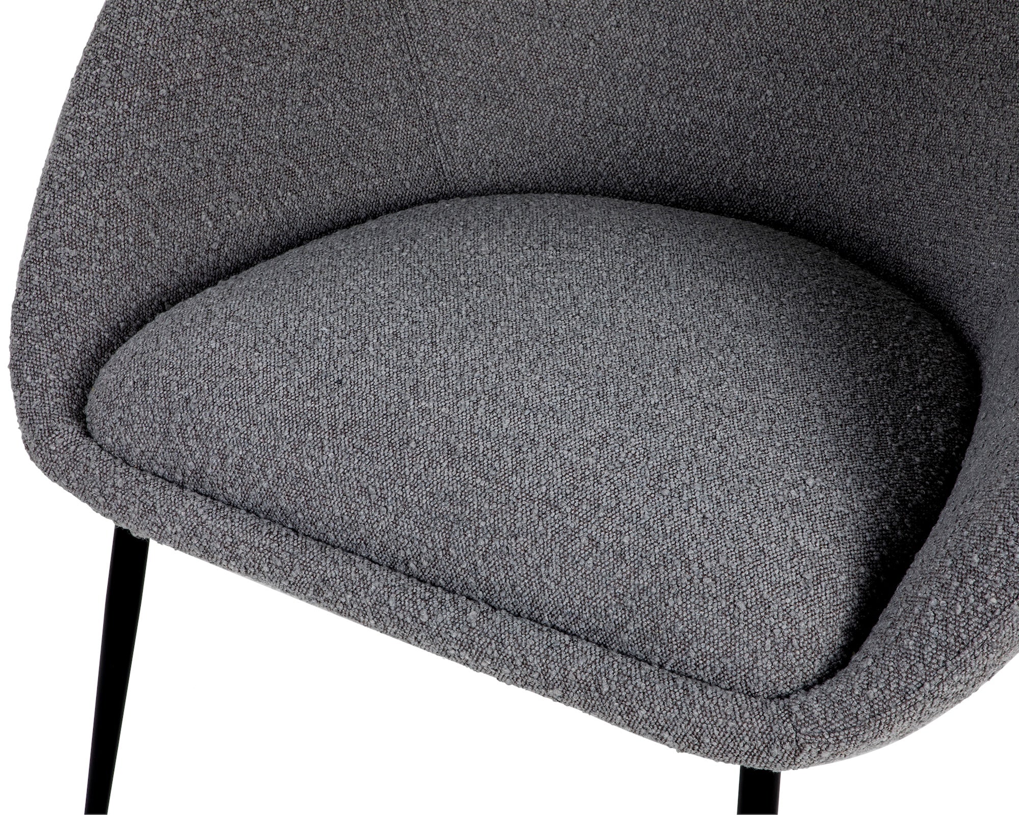 Liang & Eimil Ovalo Occasional Chair - Boucle Grey