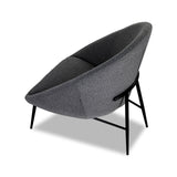 Liang & Eimil Ovalo Occasional Chair - Boucle Grey