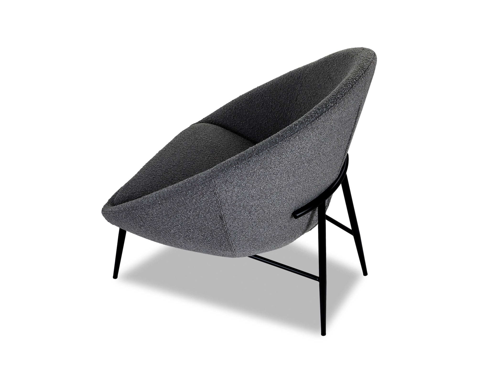 Liang & Eimil Ovalo Occasional Chair - Boucle Grey