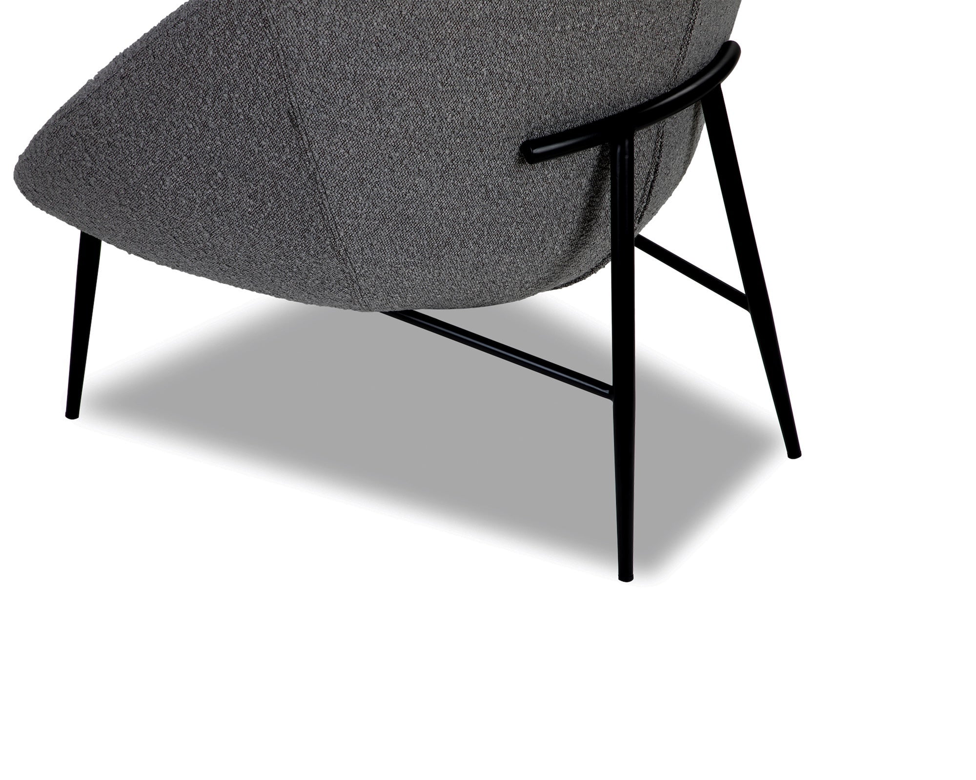 Liang & Eimil Ovalo Occasional Chair - Boucle Grey
