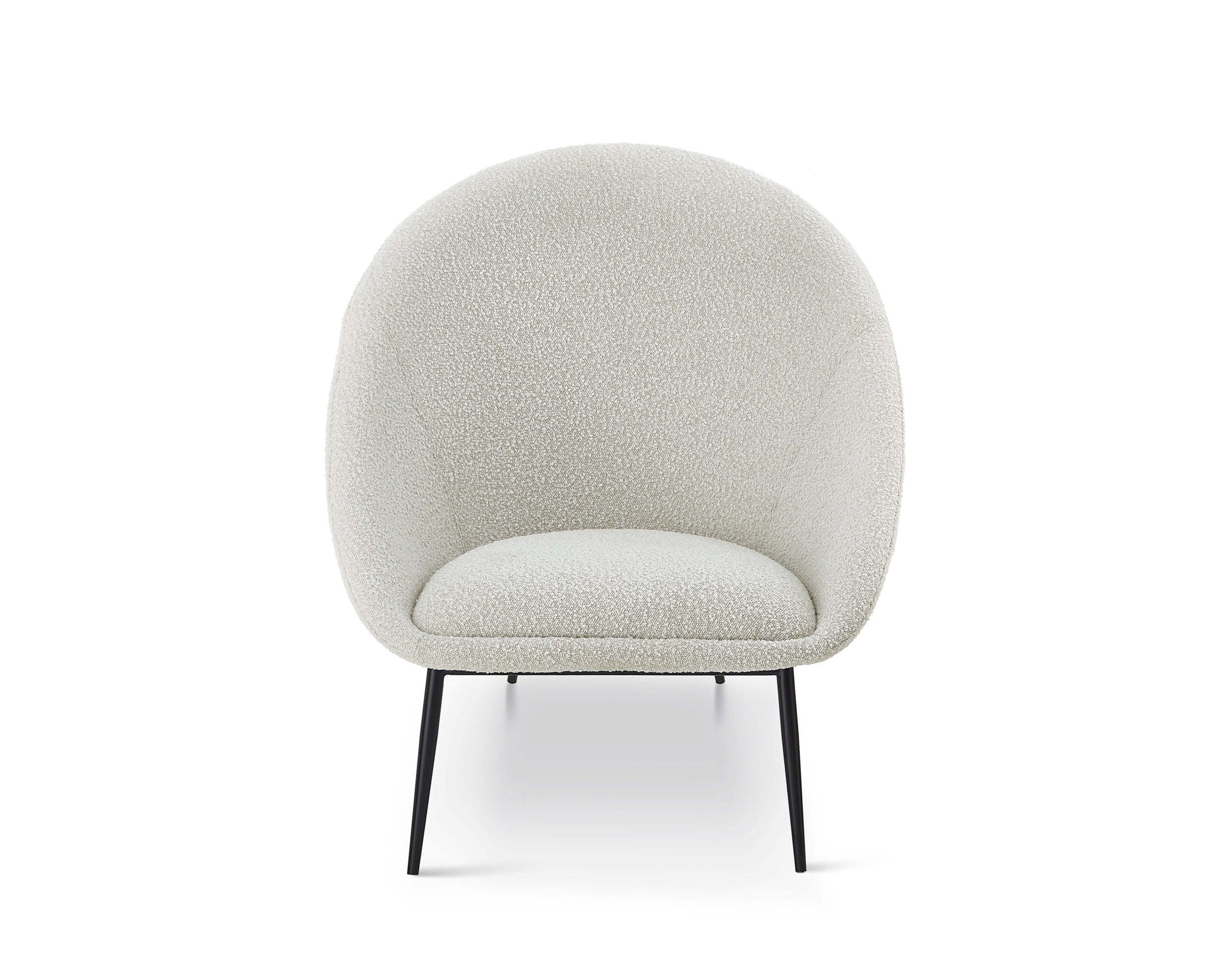 Ovalo Occasional Chair  -  Boucle Sand