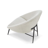 Ovalo Occasional Chair  -  Boucle Sand