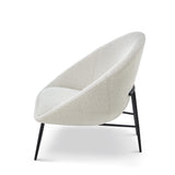 Ovalo Occasional Chair  -  Boucle Sand