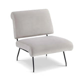 Liang & Eimil Abacus Occasional Chair - Gainsborough Ash Grey velvet