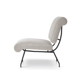 Abacus Occasional Chair  - Gainsborough Ash Grey Velvet