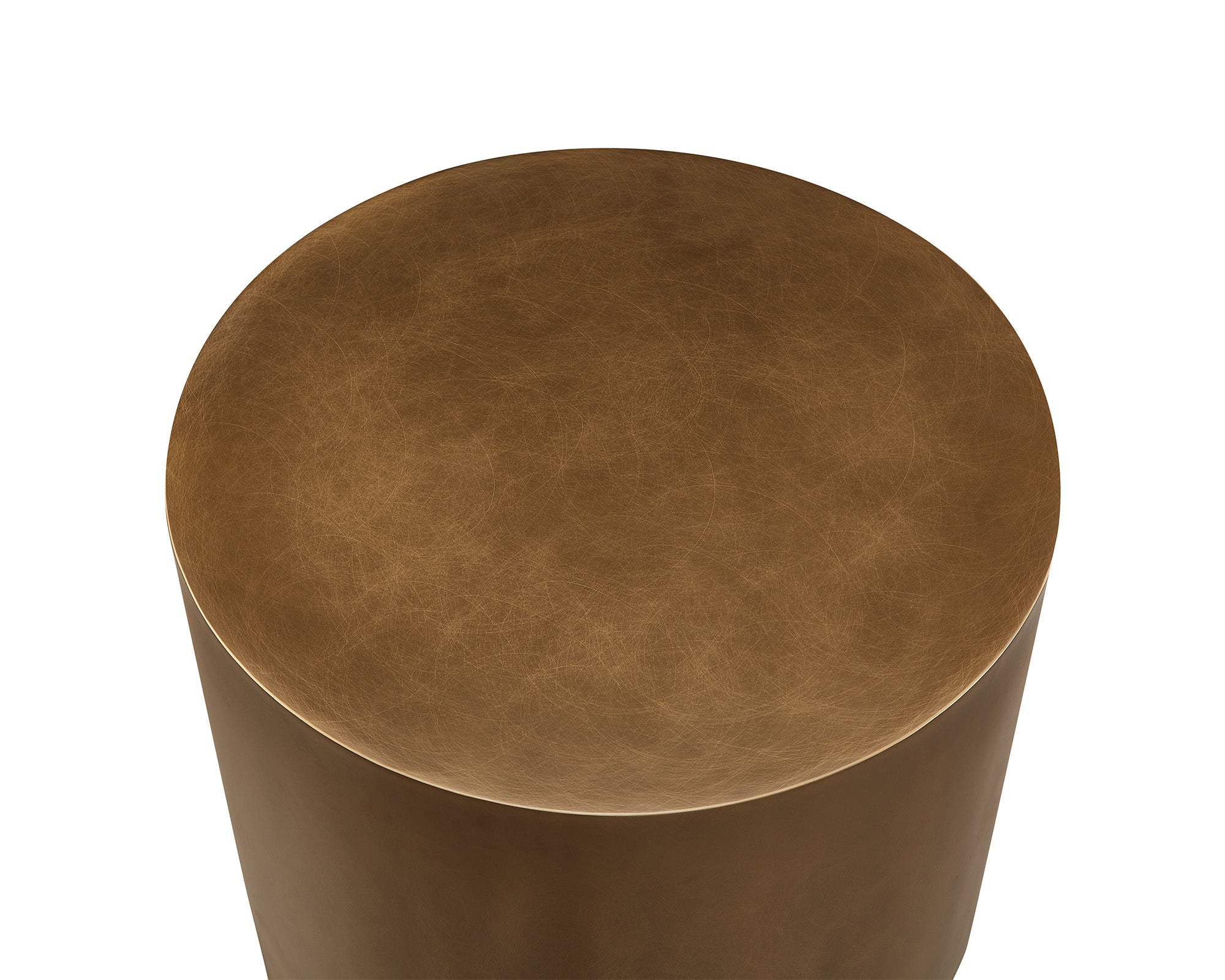 Liang & Eimil Aldo Side Table – Steel Hairline Bronze & Satin Black