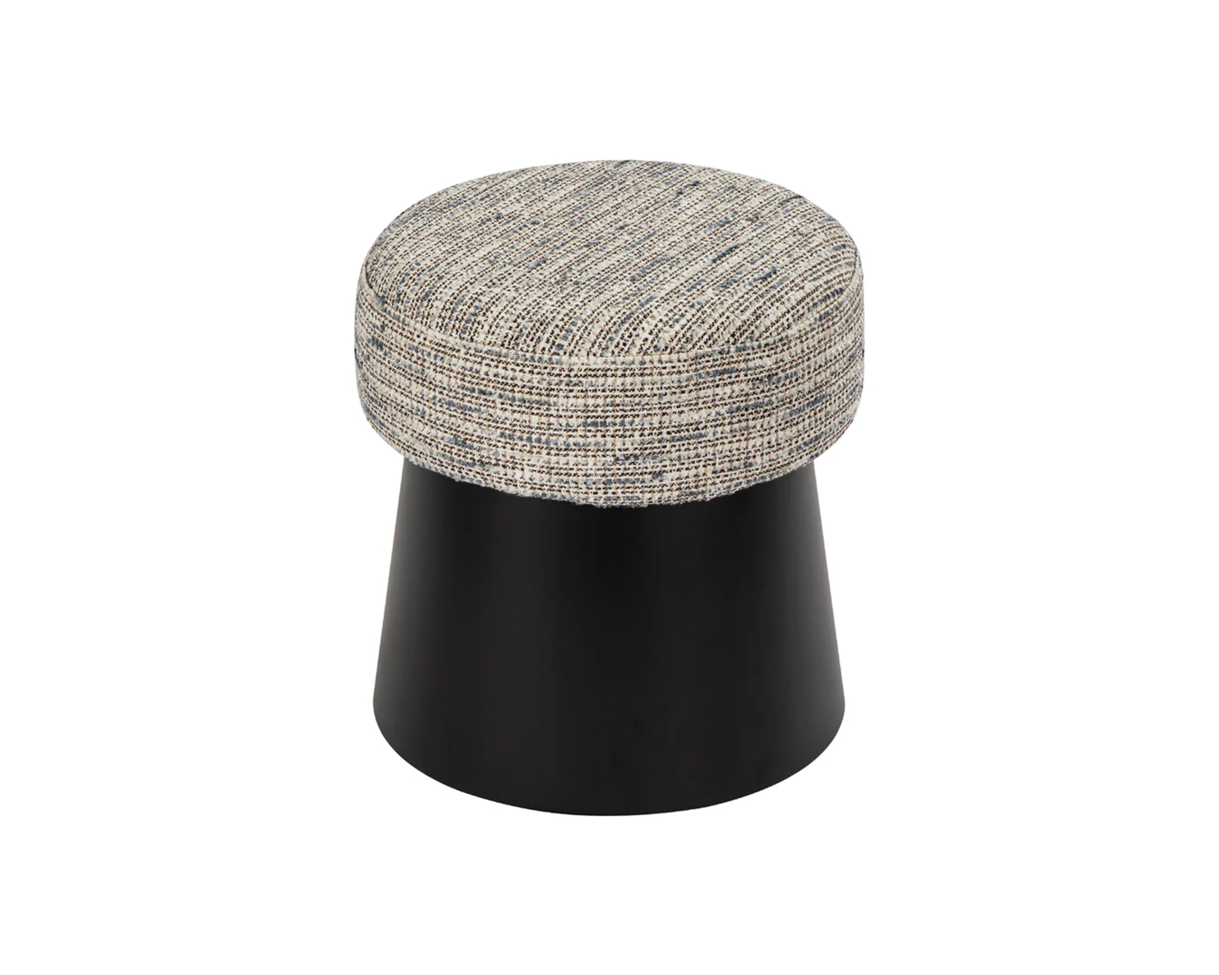 Liang & Eimil Cyrus Stool in Sherpa Grey and Matt Black