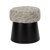 Cyrus Stool  -  Sherpa Grey