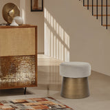 Cyrus Stool  -  Megan Light Grey