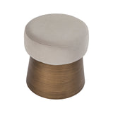 Cyrus Stool  -  Megan Light Grey