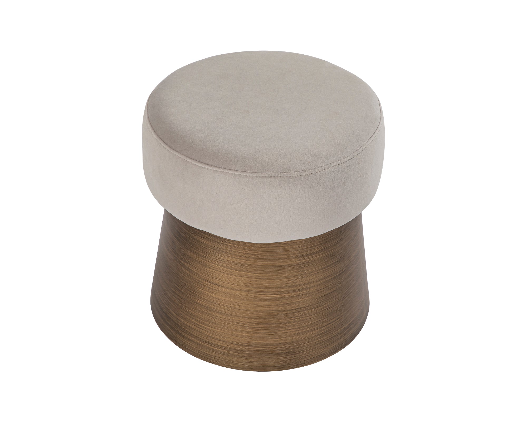 Cyrus Stool  -  Megan Light Grey