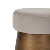 Cyrus Stool  -  Megan Light Grey