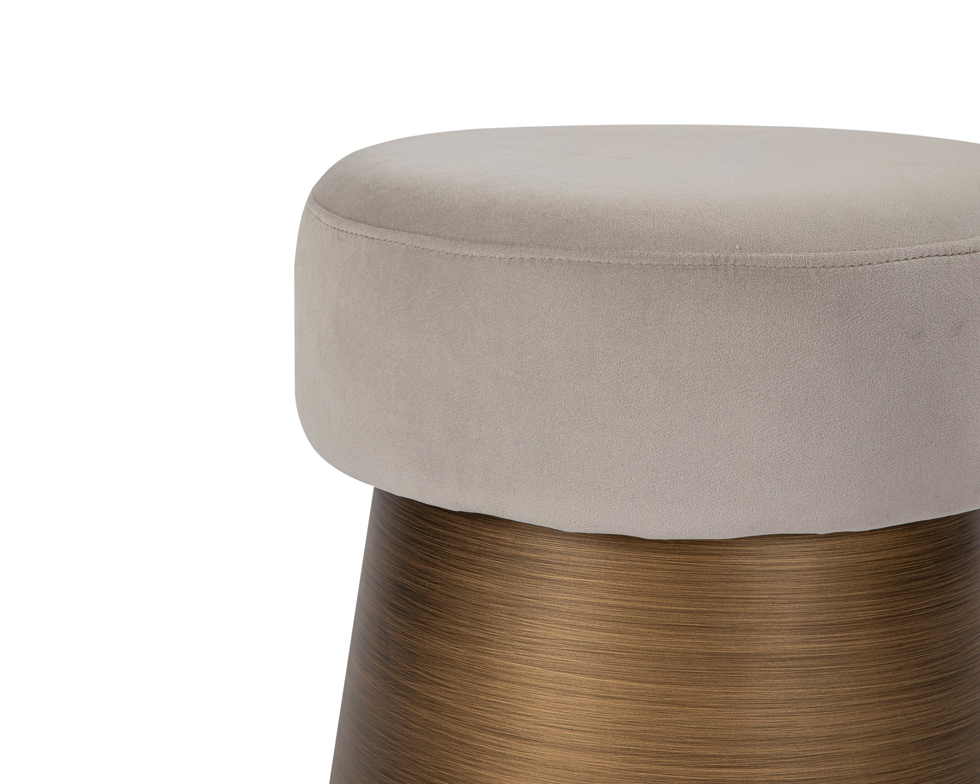 Cyrus Stool  -  Megan Light Grey