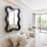Ninfa Mirror  -  Antique Bronze