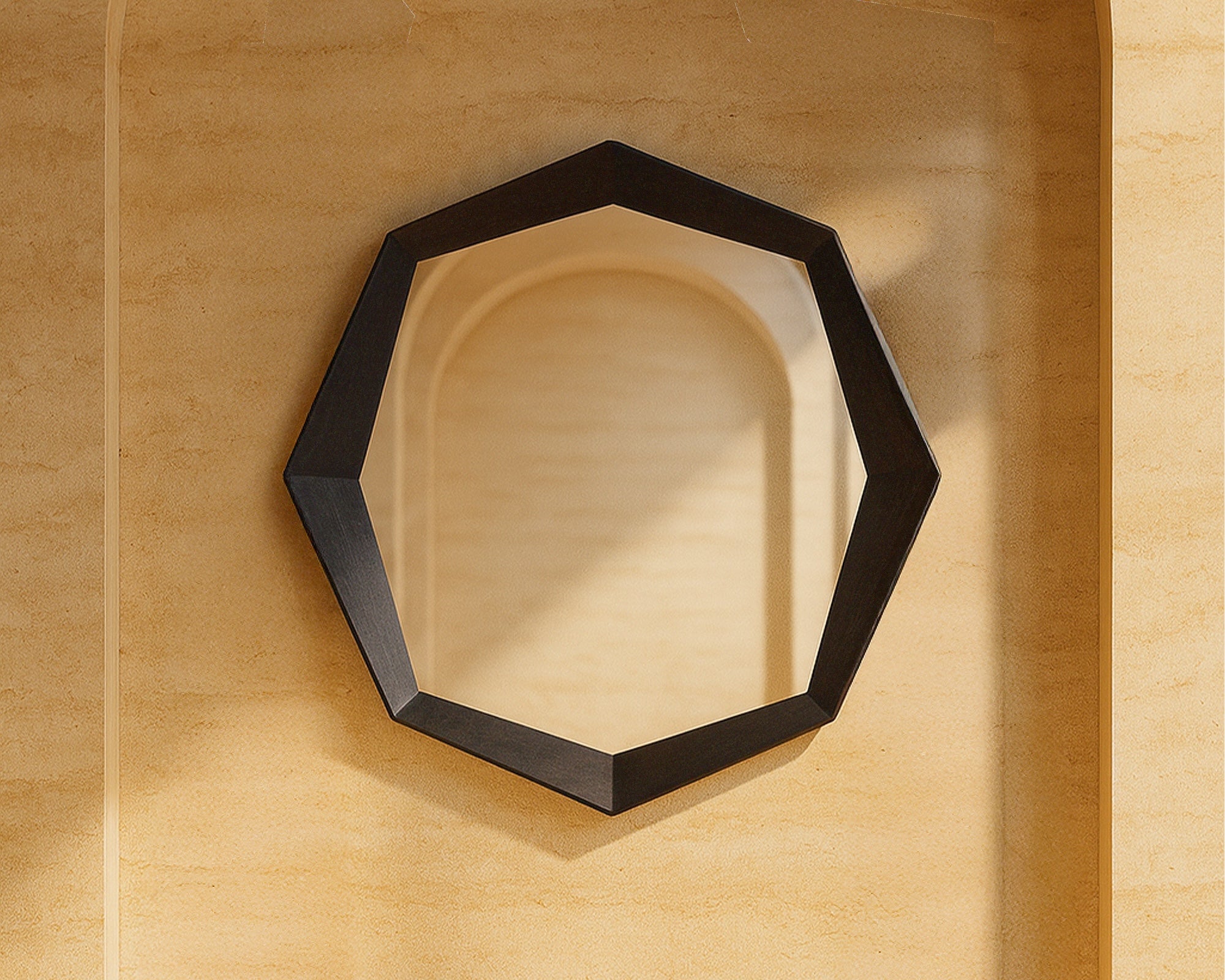 Liang & Eimil Amber Mirror – Antique Bronze Hairline