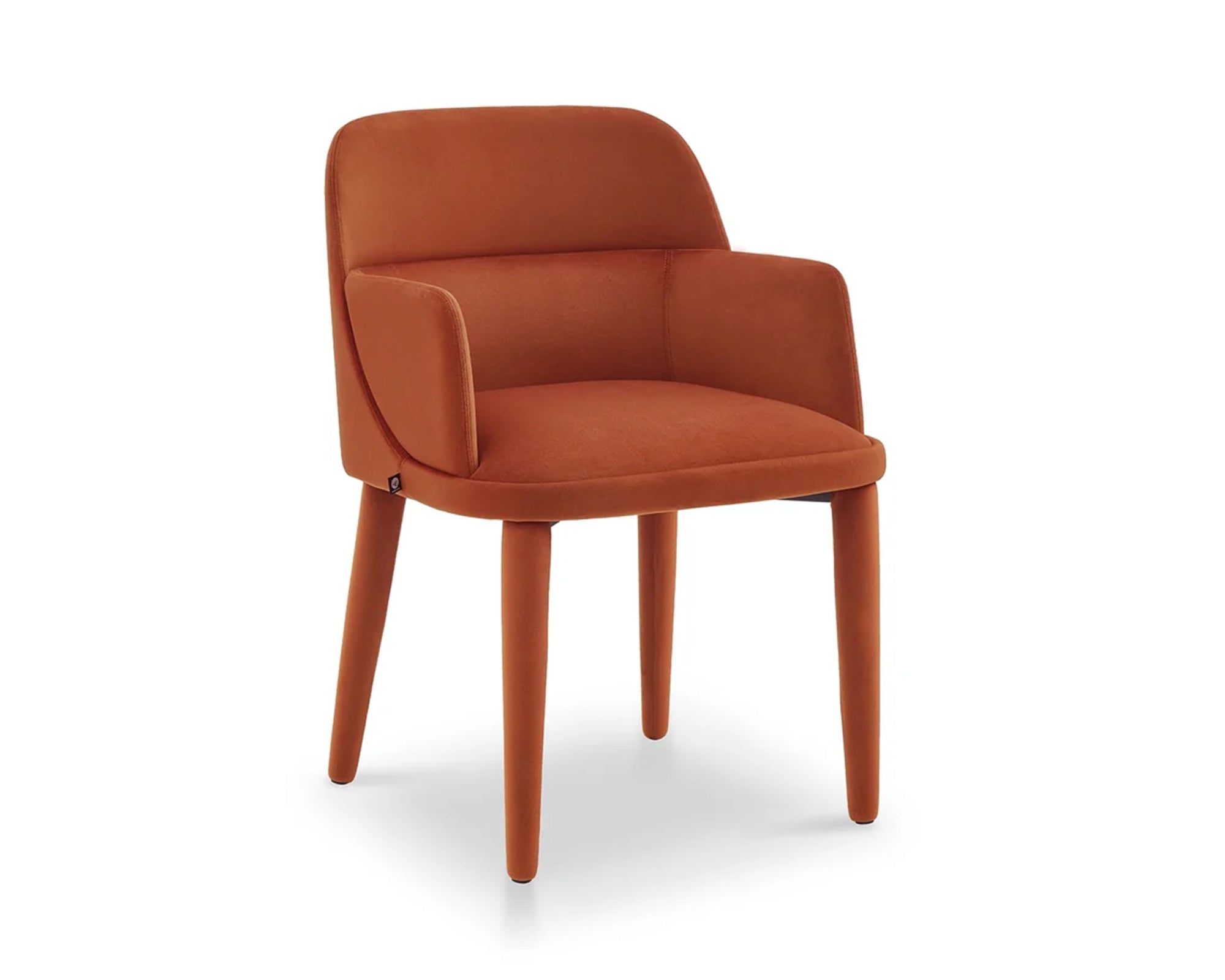 Liang & Eimil Diva Dining Chair With Arms – Kaster Crimson Red