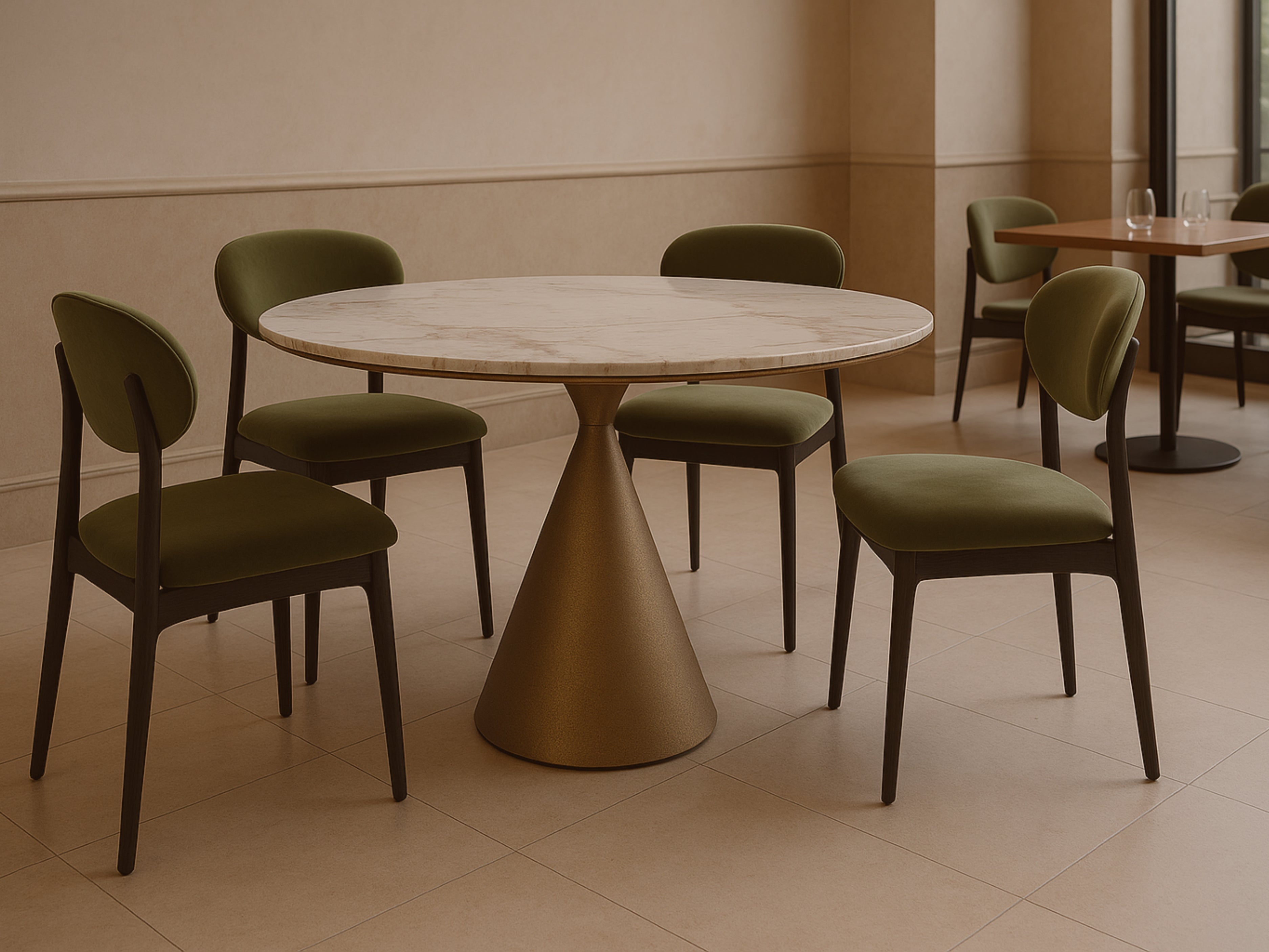 Liang & Eimil Maja Dining Chair – Melbourne Olive