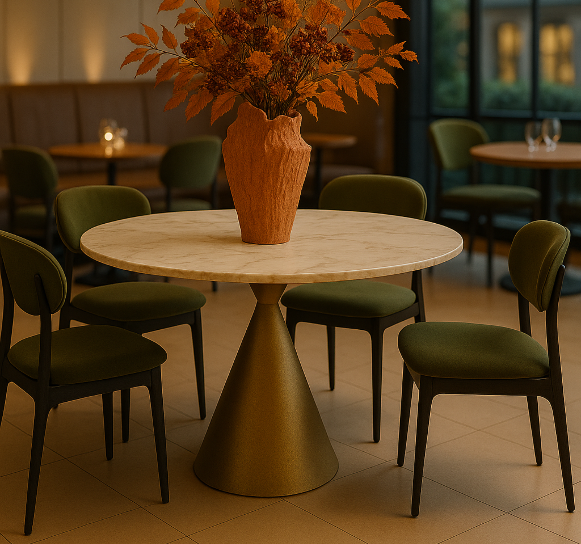 Liang & Eimil Maja Dining Chair – Melbourne Olive